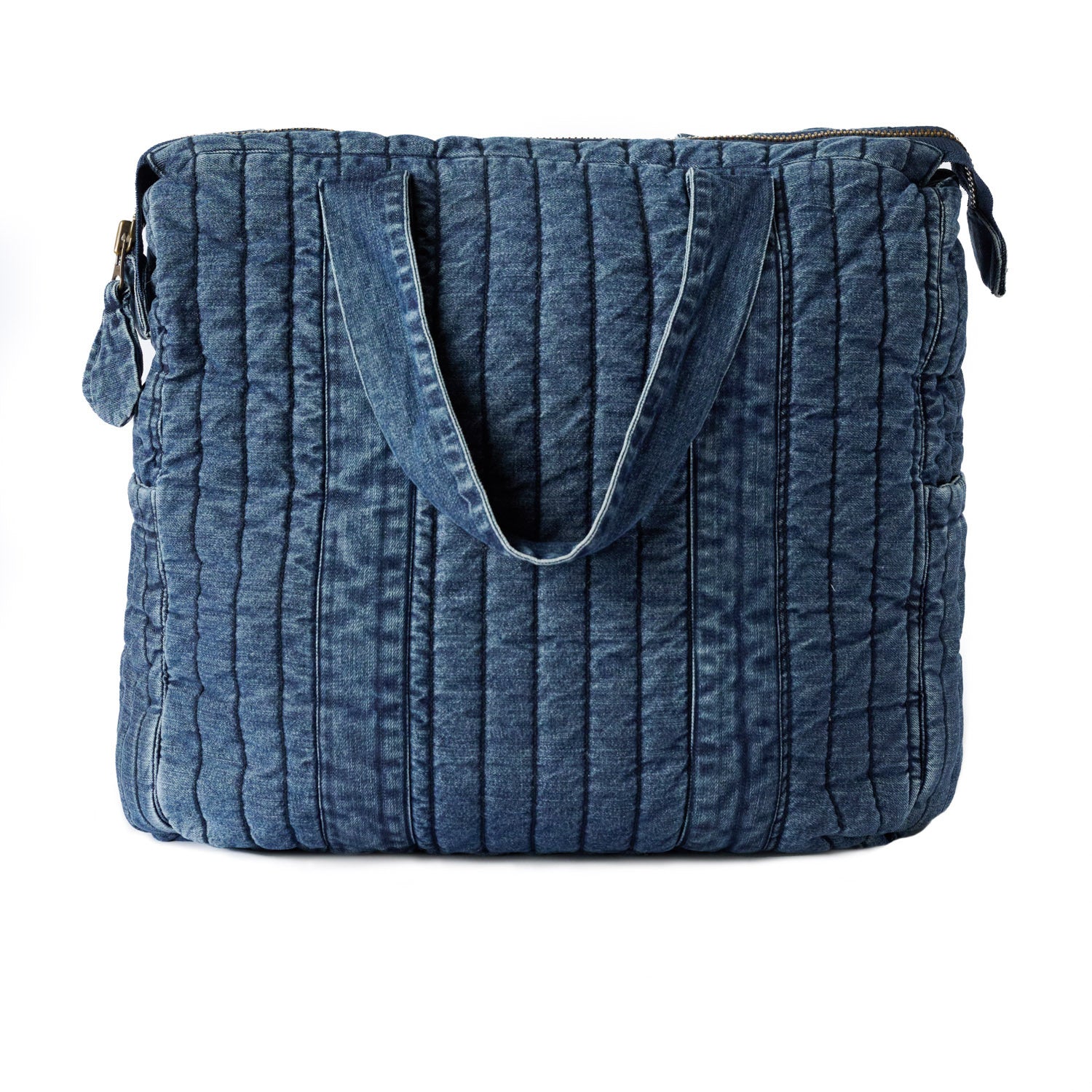 Convertible Denim Diaper Bag