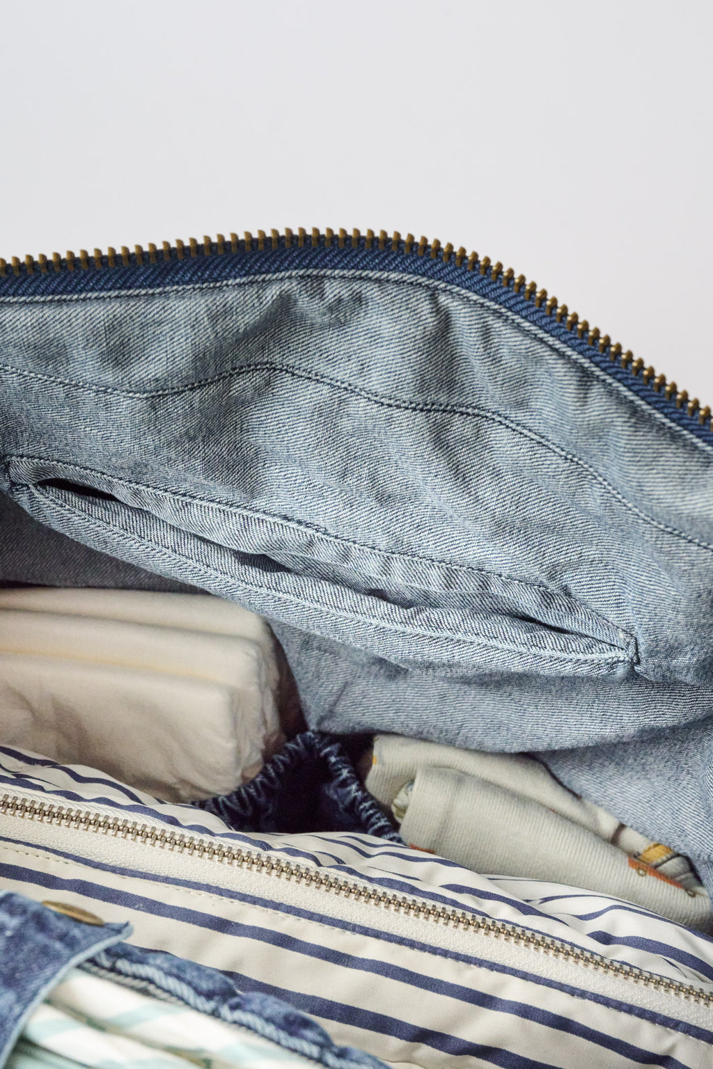 convertible diaper bag vintage wash pehr 10