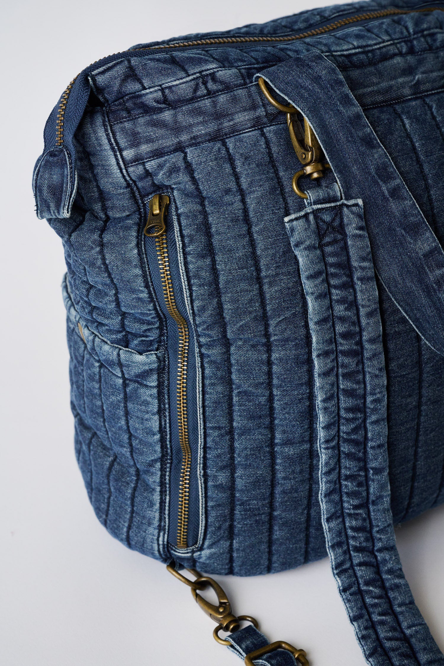 Pehr-Convertible Denim Diaper Bag-Vintage Wash-4