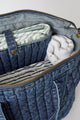 Convertible Denim Diaper Bag