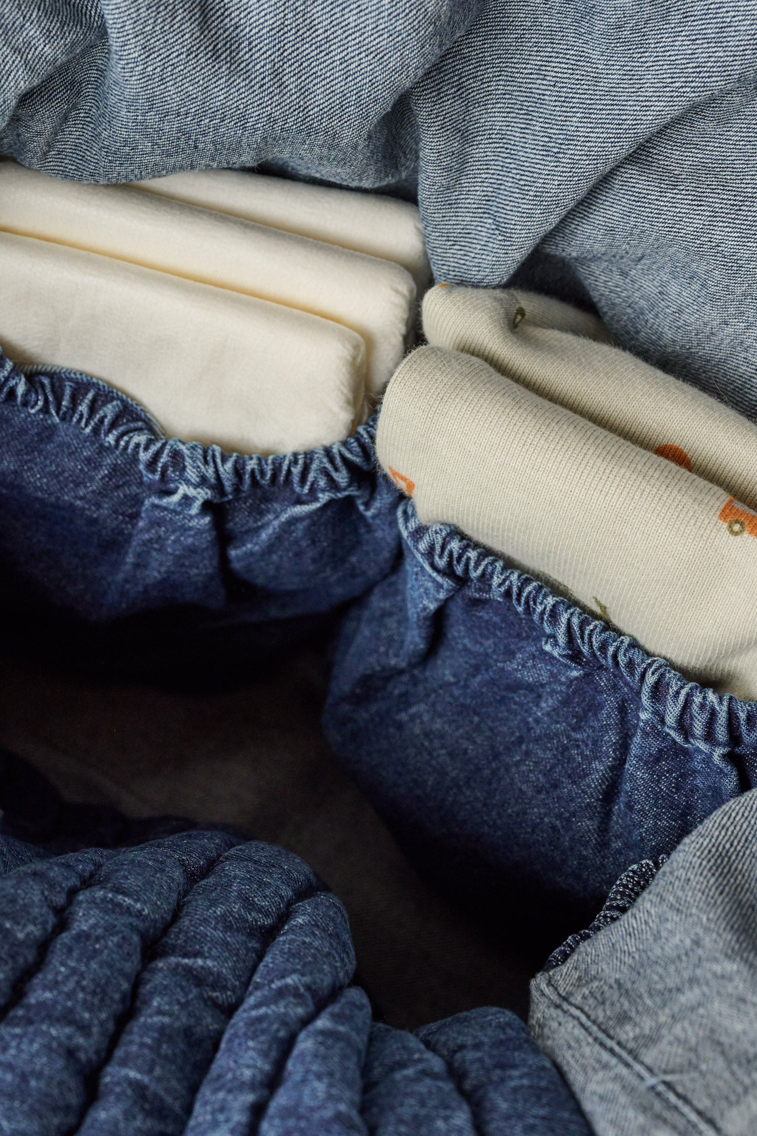 Pehr-Convertible Denim Diaper Bag-Vintage Wash-6