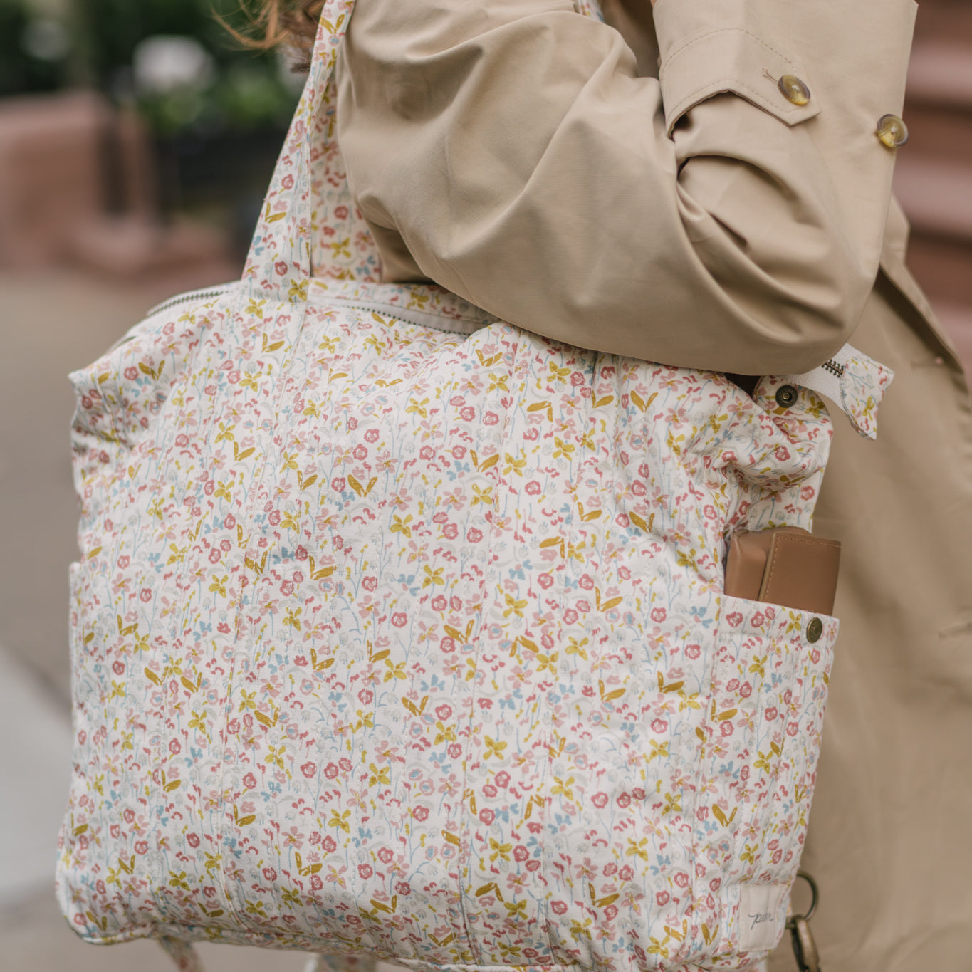 convertible diaper bag floret