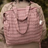 Pehr-Convertible Diaper Bag-Thistle Stripe-6