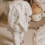 Water Repellent Baby Smock - Forest Fable