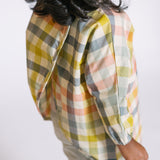 Water Repellent Baby Smock - Picnic