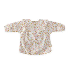 Water-Repellent Ruffle Baby Smock - Floret
