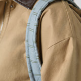 Windowpane- Convertible Diaper Bag- Close up Strap