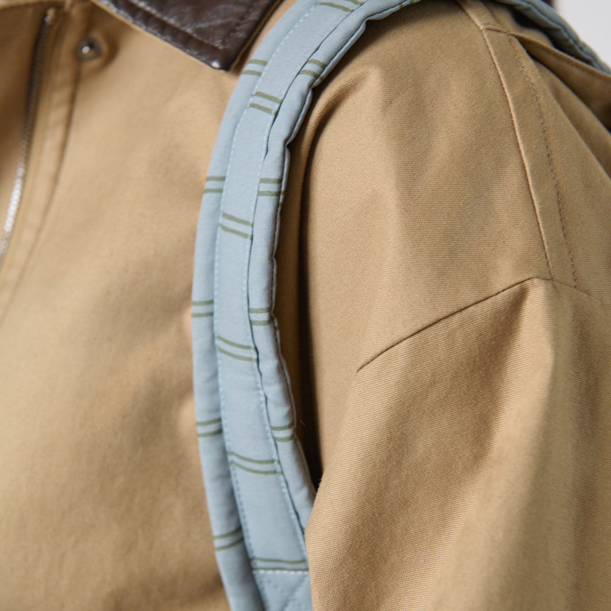 Windowpane- Convertible Diaper Bag- Close up Strap