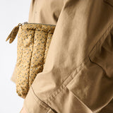 On The Go Pouch- Spotted- Model Holding Under Arm