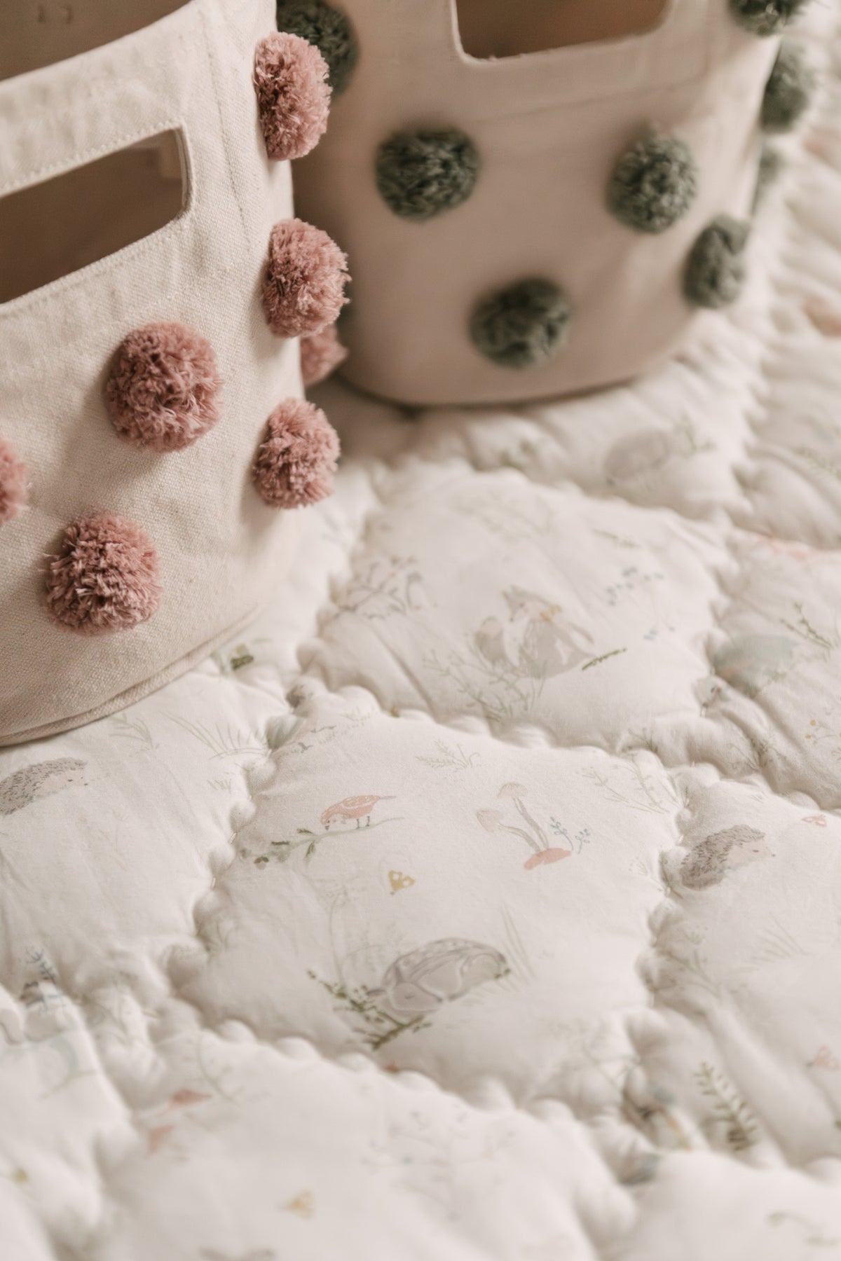 baby play mat forest fable