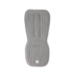 Pehr-Reversible Stroller Insert-Gingham Indigo /Sherpa-1