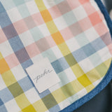 Reversible Stroller Insert - Vintage Wash / Picnic