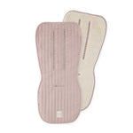 Gingham Stroller Insert- Thistle- Front- Reversible