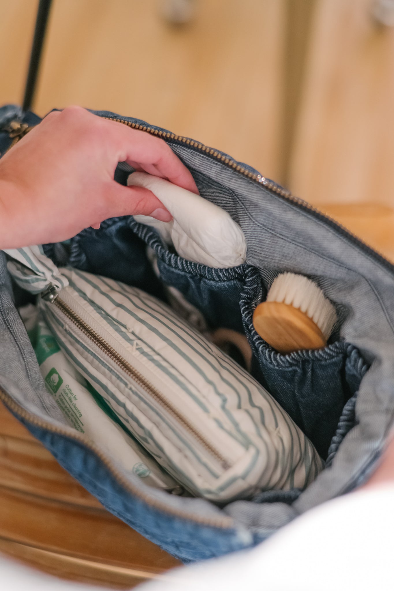 Stroller Organizer Caddy - Vintage Wash
