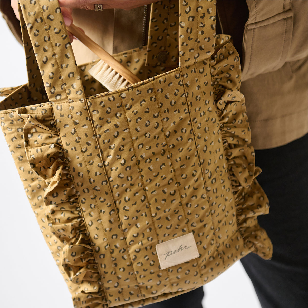 Spotted Stroller Bag- Up Close Shot
