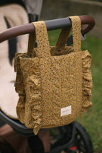 Spotted- Stroller Bag- Front Shot- Hanging on Stroller By Handles