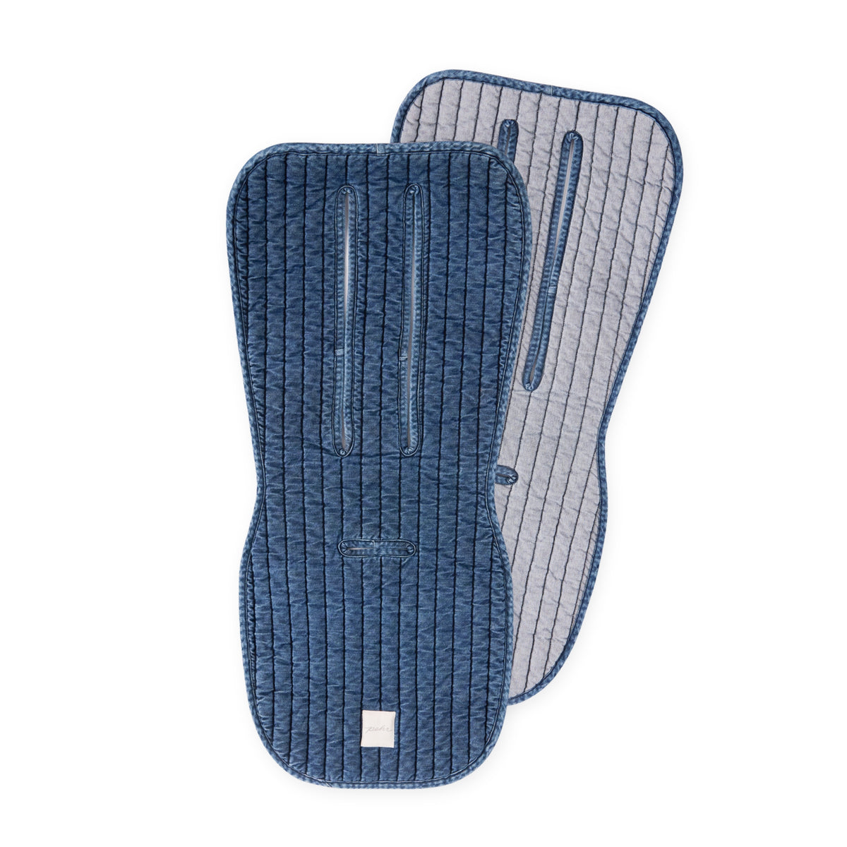 Denim Stroller Insert- Vintage Wash/Denim