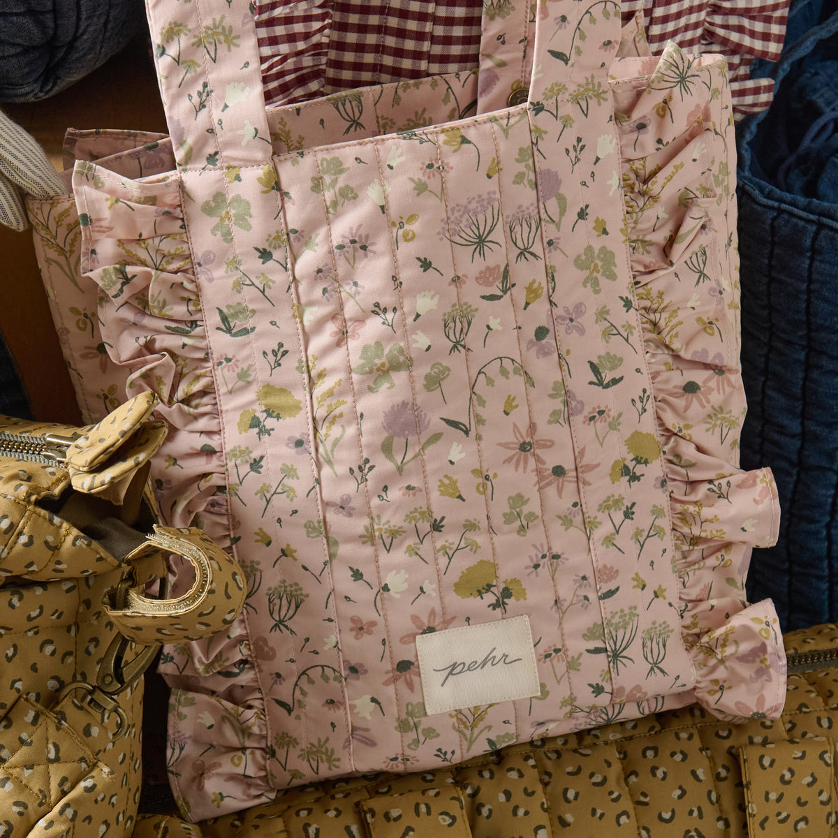 Stroller Bag Wildflower- Up Close