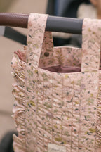 Stroller Bag- Wildfllower- Up Close- Hanging By Handles On Stroller