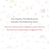 Kimono One-Piece - Explore the World