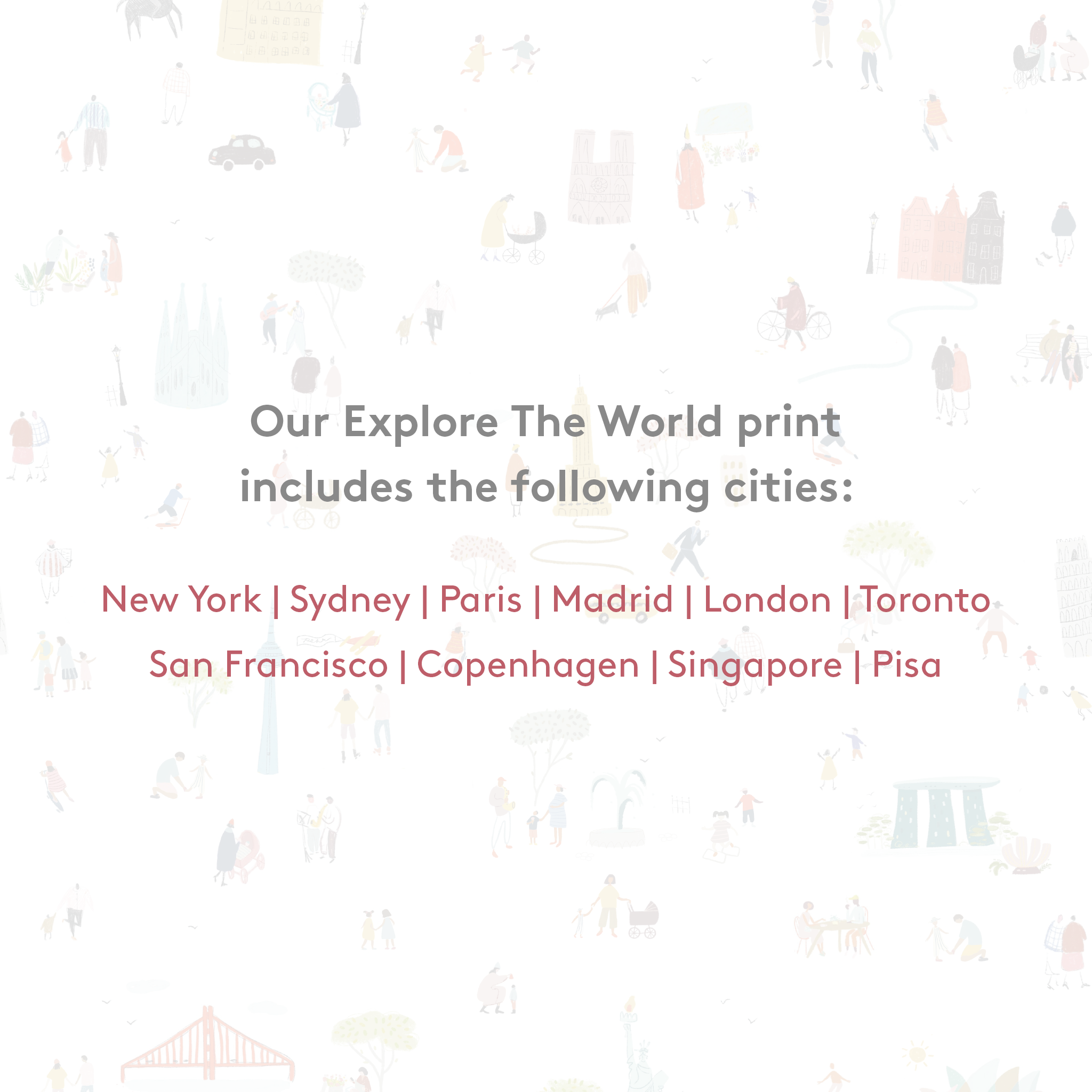 Kimono One-Piece - Explore the World