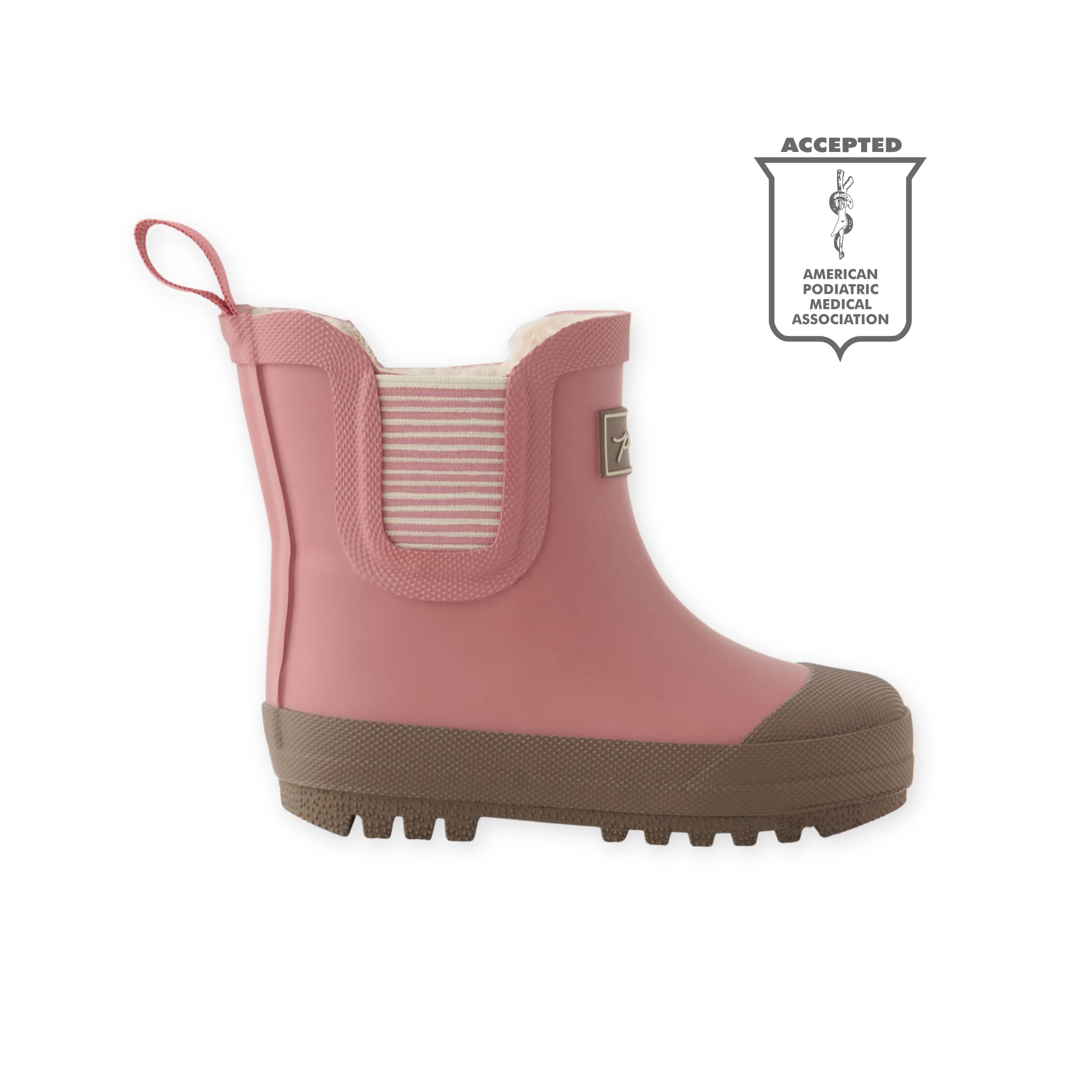 Pathfinder Boot- Wild Rose- Side View- APMA Seal