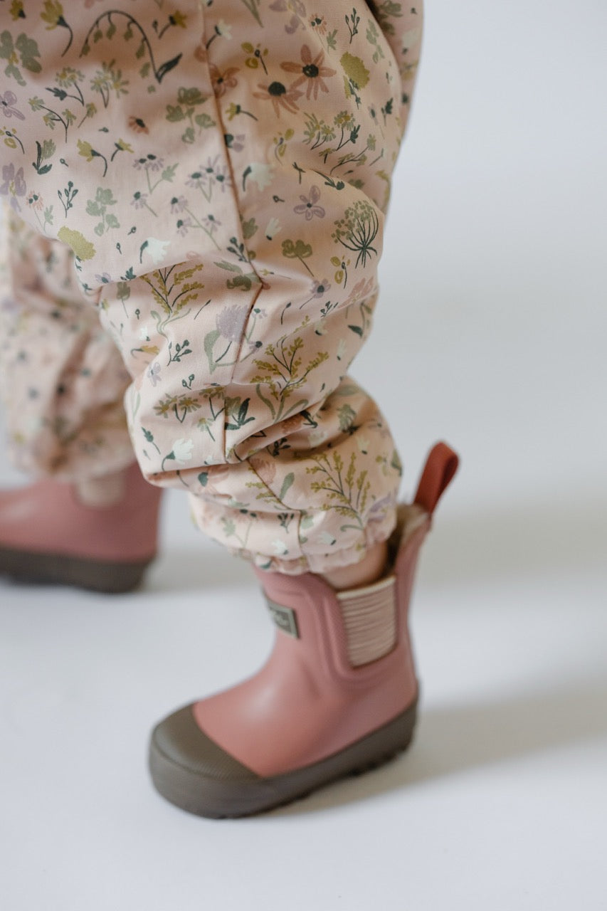 Pathfinder Boot - Wild Rose- Tucked Into Pathfinder Boot- On Toddler