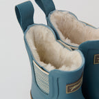 Pathfinder Boot- Slate Blue- Side View- Sherpa Inside