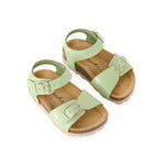 picnic sandal sprout in greens pattern