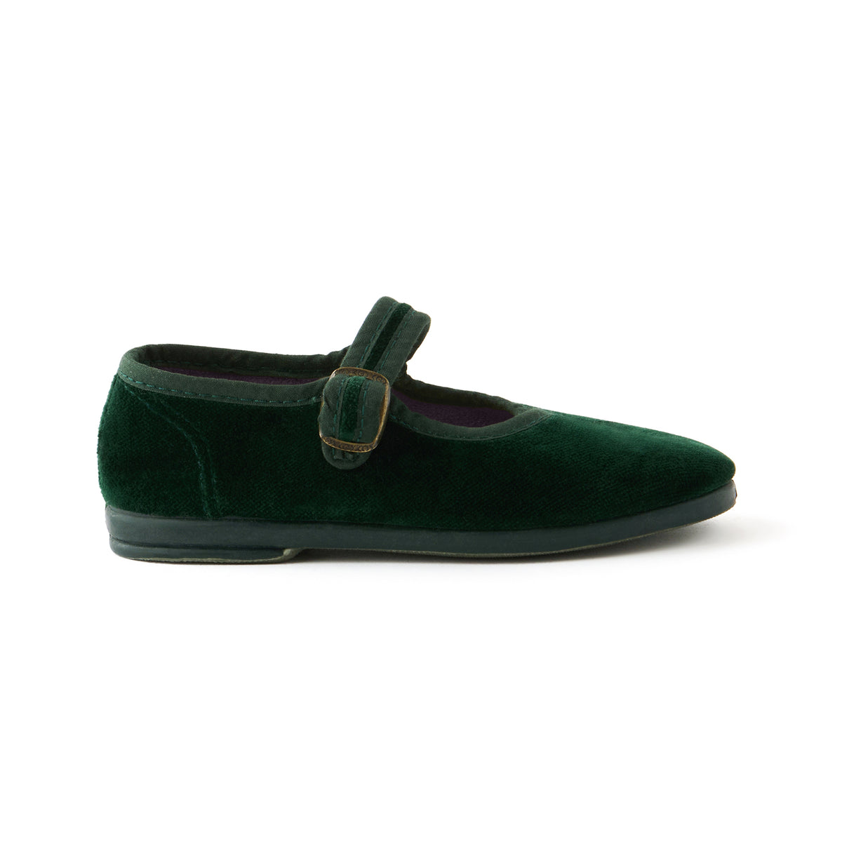 Velvet Flats - Emerald- Green- Ballet Flat