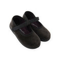 Velvet Flats - Pewter- Front