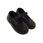 Velvet Flats - Pewter- Front