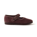 Velvet Flats - Amethyst- Purple- Side Buckle