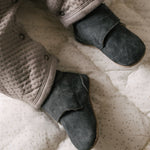 Suede Babble Bootie - Indigo