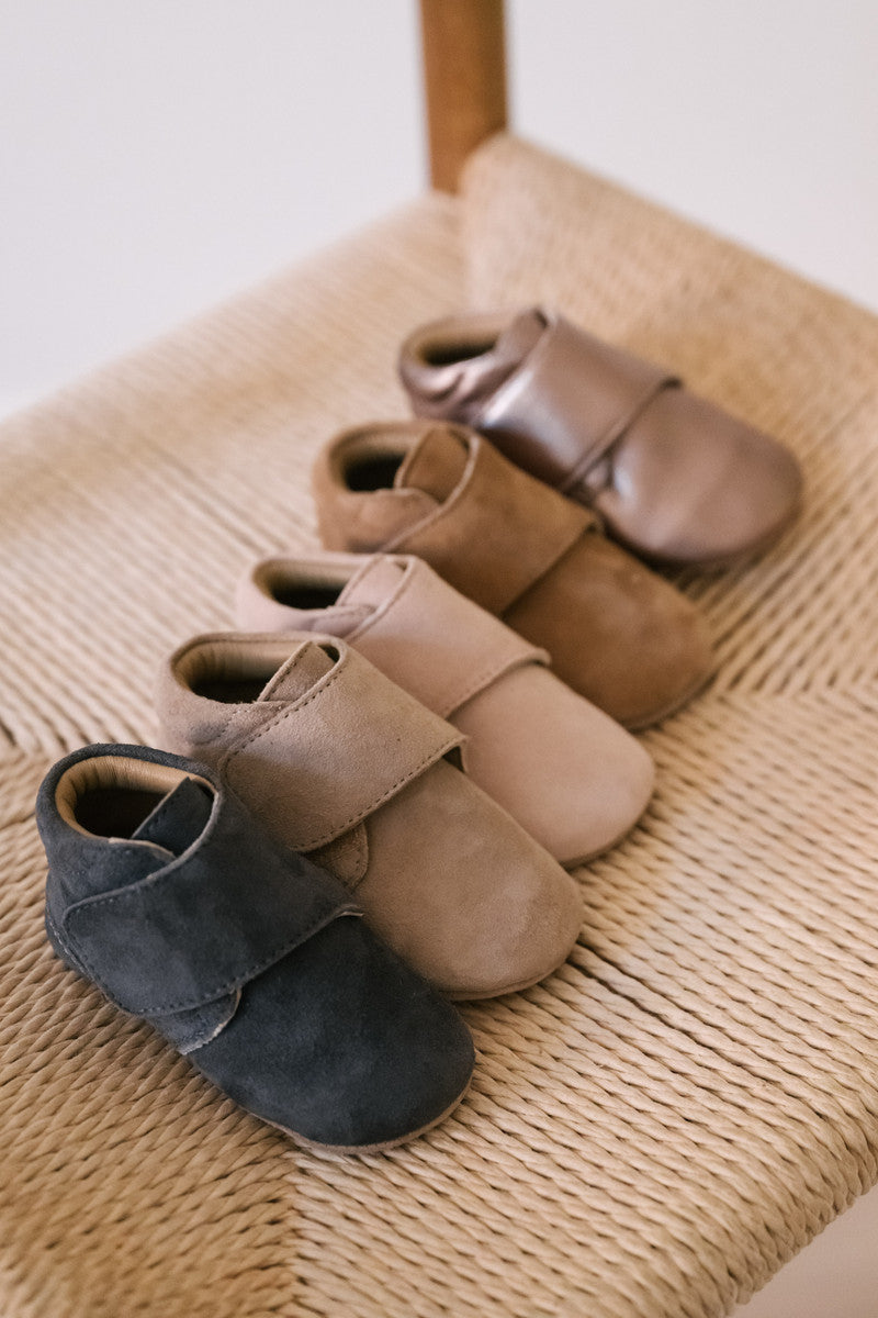 Suede Babble Bootie - Indigo