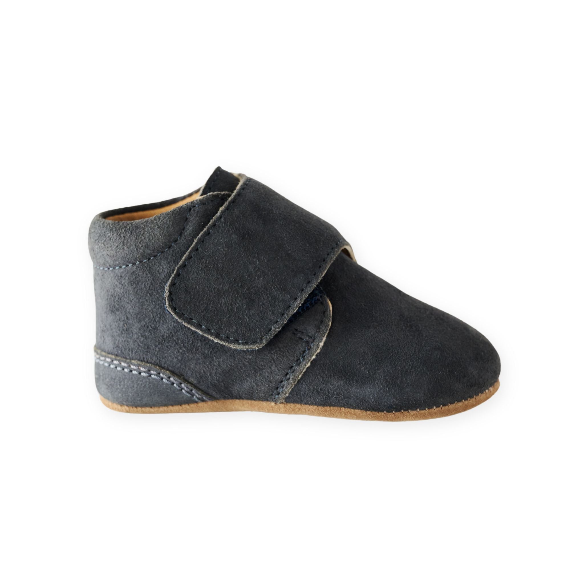 Suede Babble Bootie - Indigo