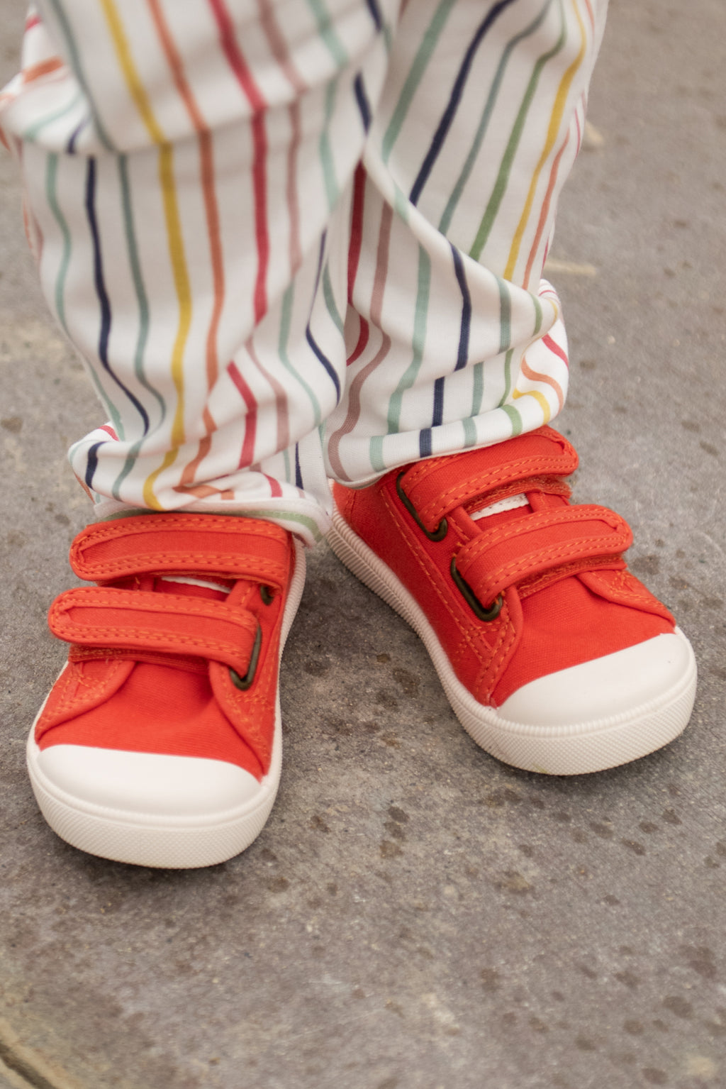recess sneakers tomato