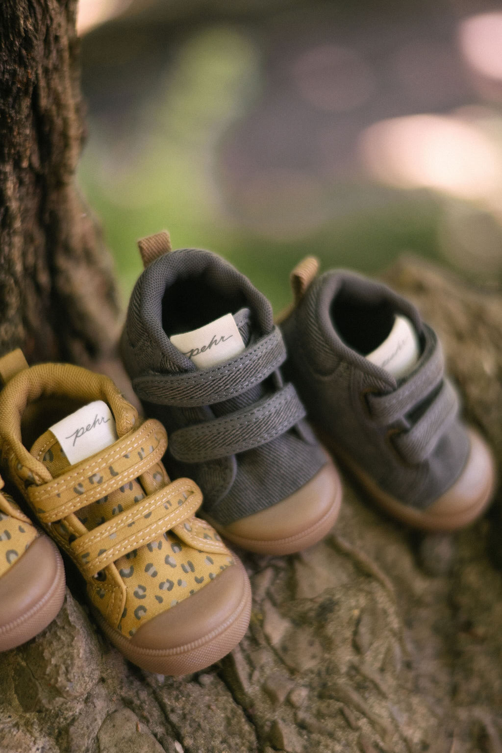 Field Trip Sneaker- Stylized Product Shot- Hook and Loop Straps