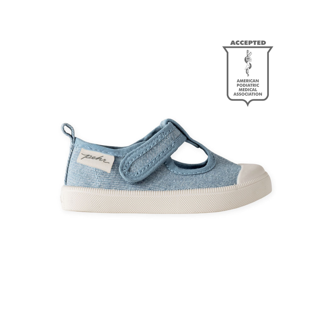 twirl sneaker chambray