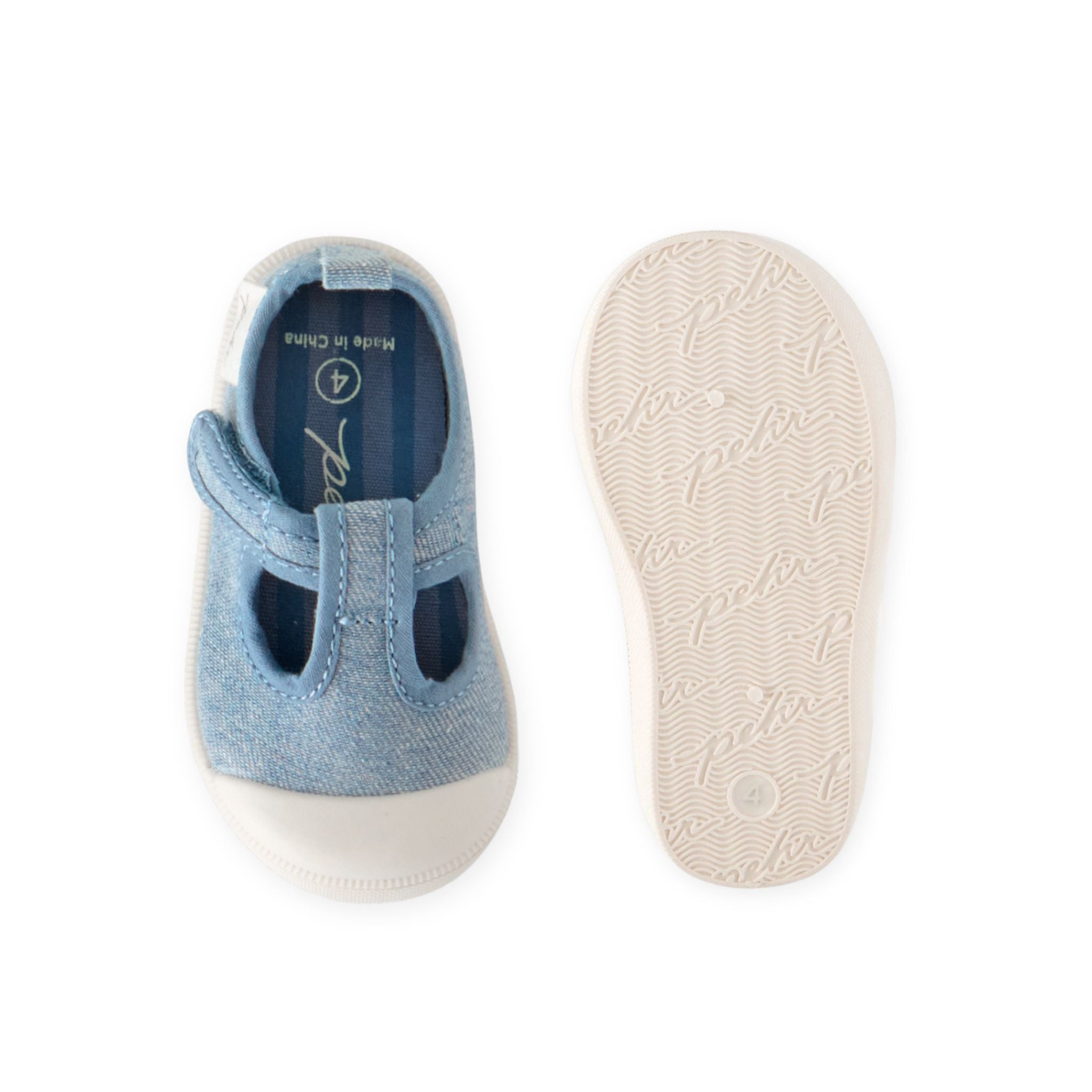 twirl sneaker chambray