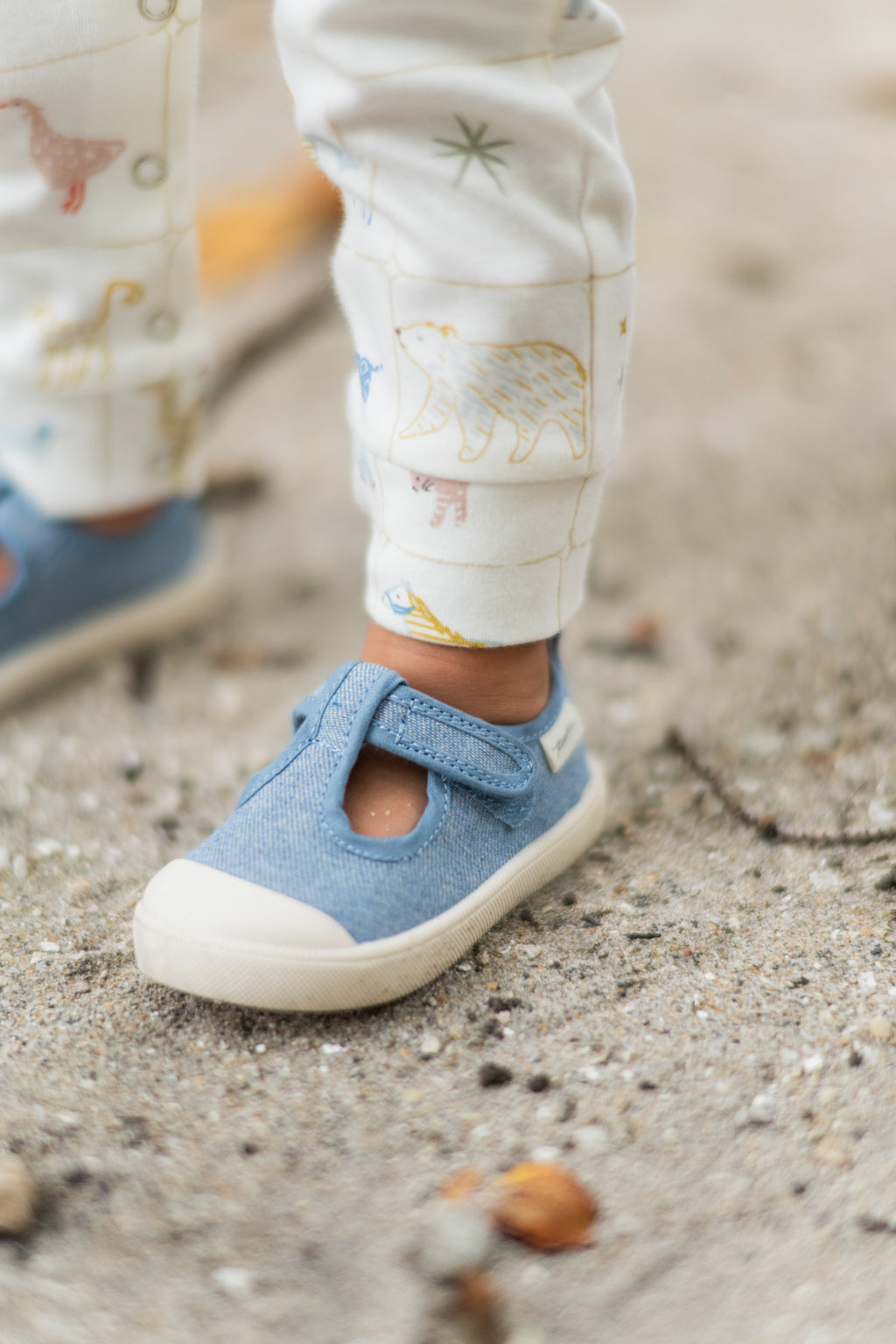 twirl sneaker chambray