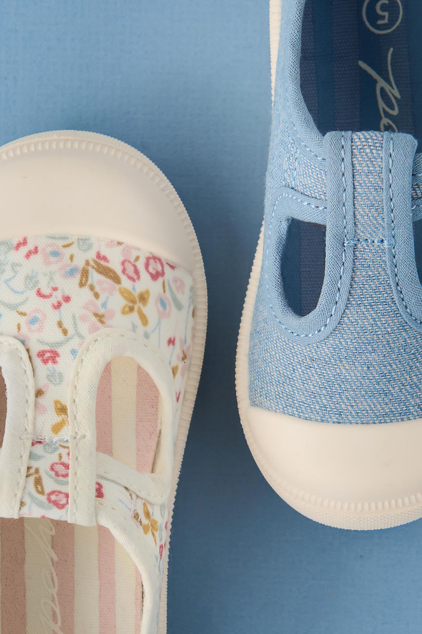 twirl sneaker chambray