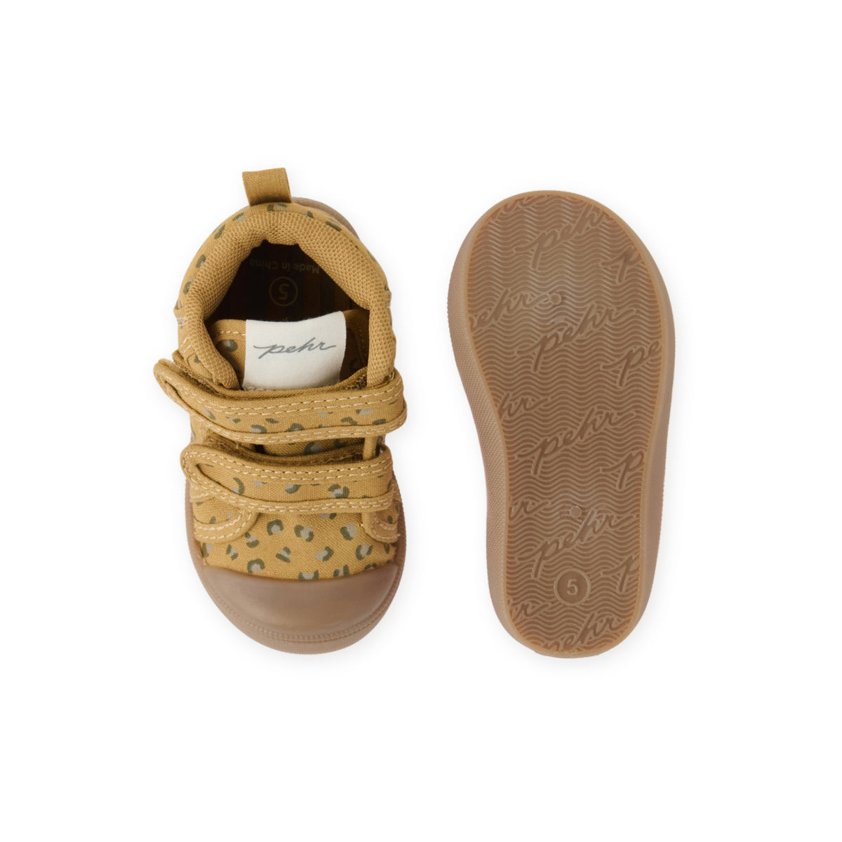 Printed Filed Trip Sneaker- Spotted- Top and Bottom View