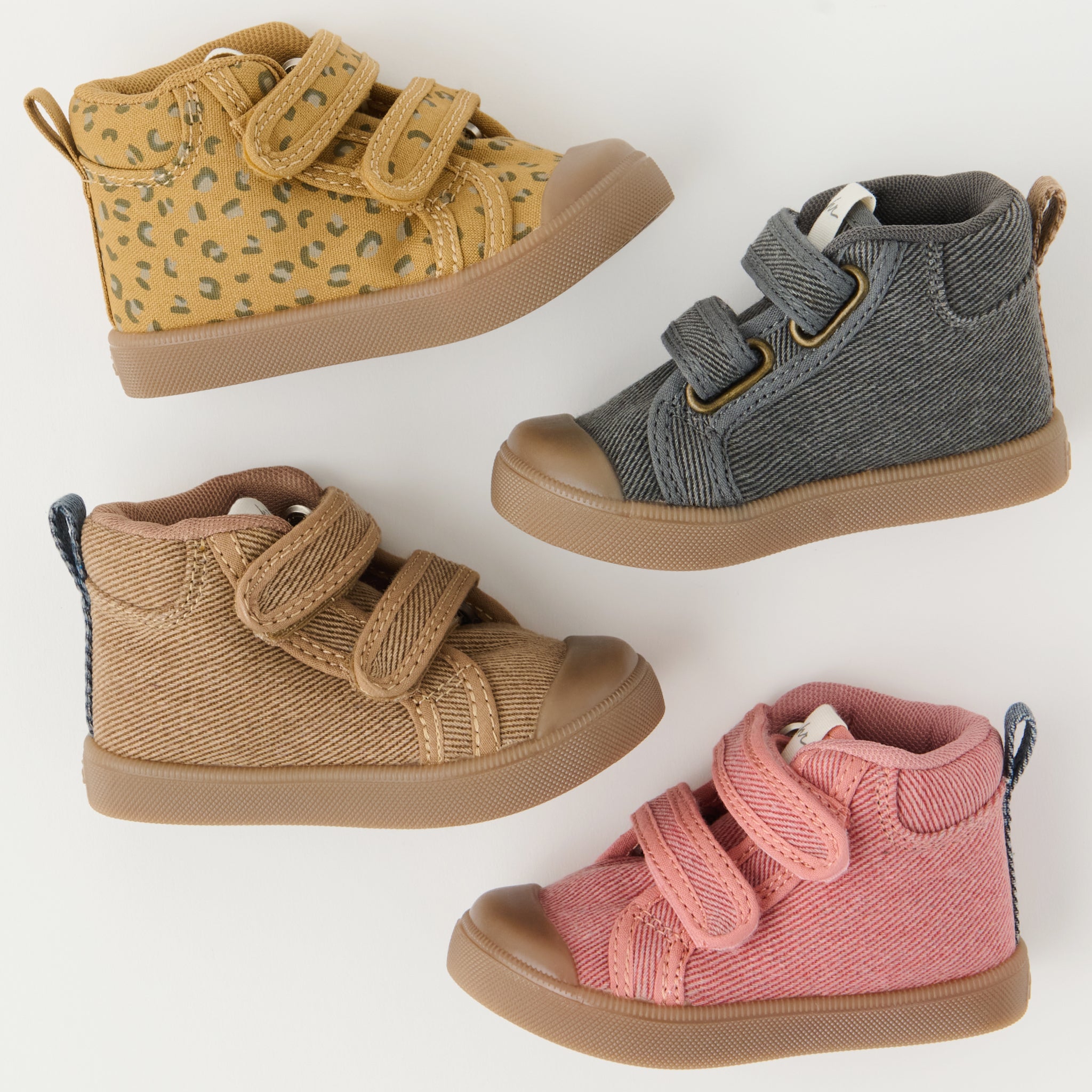 Printed Filed Trip Sneaker- Spotted- Group Side View