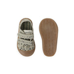 Printed Recess Sneakers- Forget Me Not- Top and Bottom View 