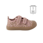 Printed Recess Sneakers - Spotted Pink- Side View