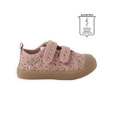 Printed Recess Sneakers - Spotted Pink- Side View