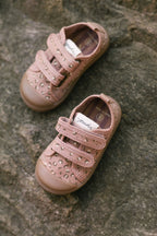 Printed Recess Sneakers - Spotted Pink- Flat lay Stylized Shot