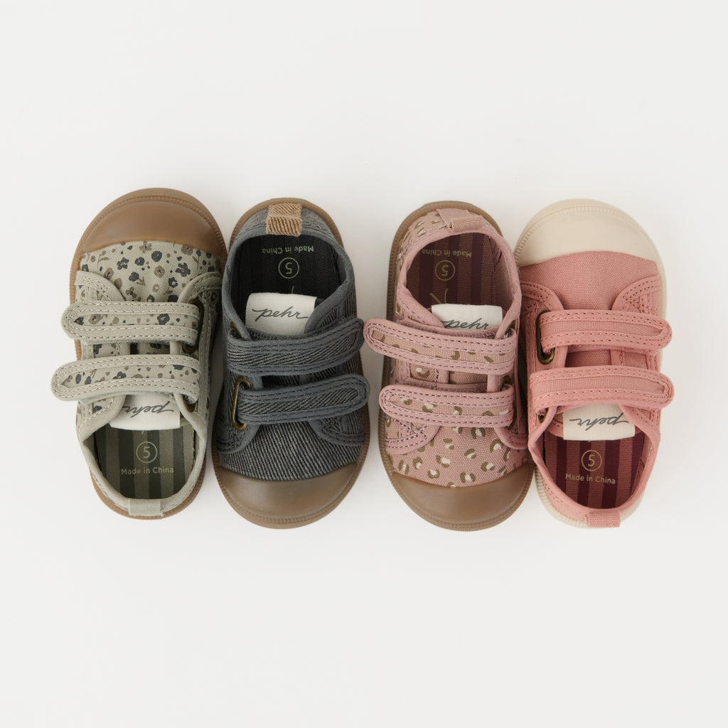 Printed Recess Sneakers - Spotted Pink- Group Shot