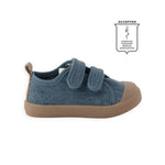 Twill Recess Sneakers - Indigo - Side View